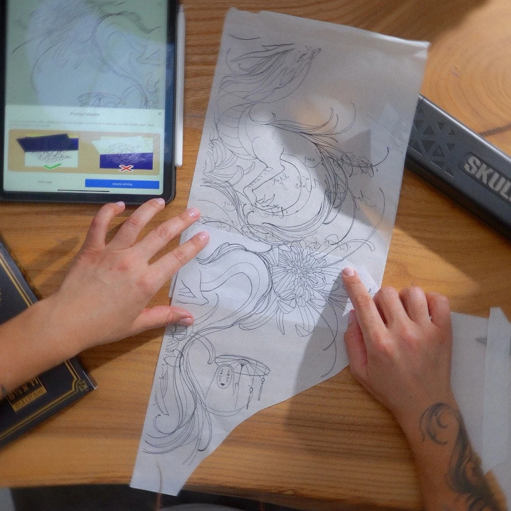 Курс: перенос трансфера на тело